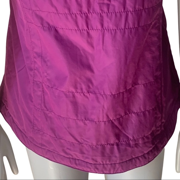 COLUMBIA Shining Light II Vest Magenta Fleece Lined Full Zip Size Small - Picture 12 of 16